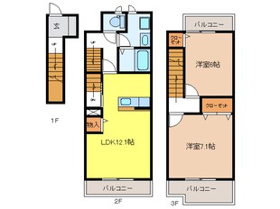 サンリットの物件間取画像